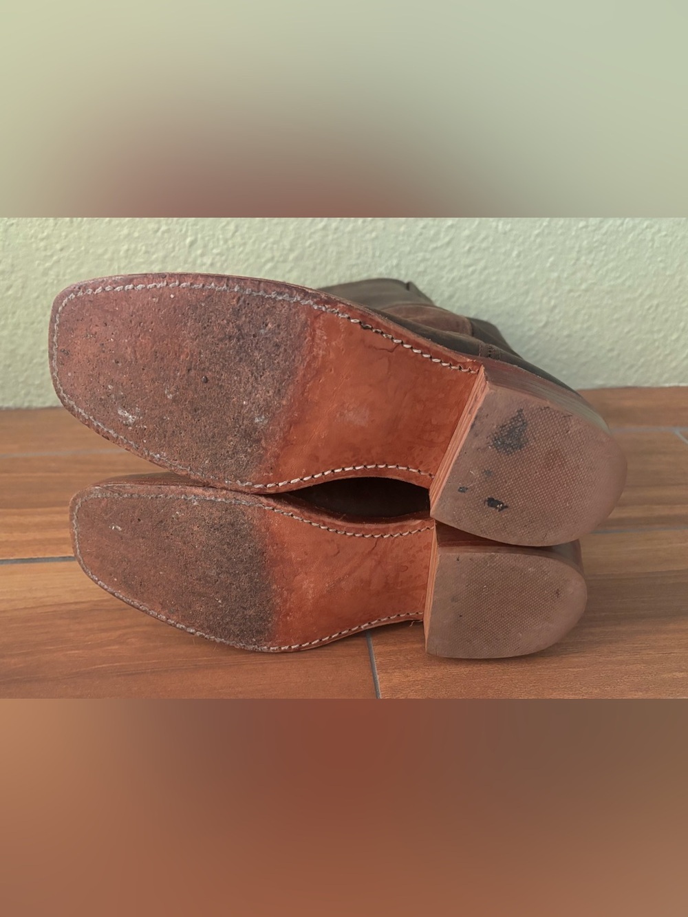Frye Cavalry Pull On Boots | Gaucho | USA Made | Men’s Size: 9 - Picture 6 of 9